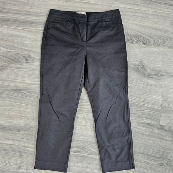 Chico's Pants - Chicos Fabulously Slimming Black Crop Pants Womens Size 0 S/4